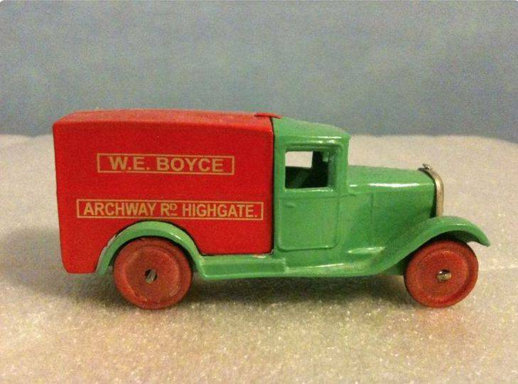  Delivery vehicle Dinky Toys Van W.E. Boyce no.22تصویر ماکت گران قیمت 